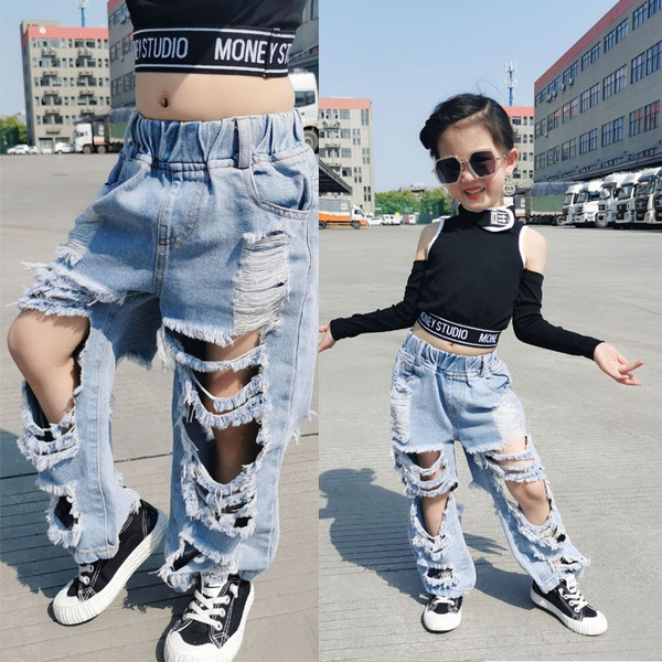 Little girl high waisted pants Clearance