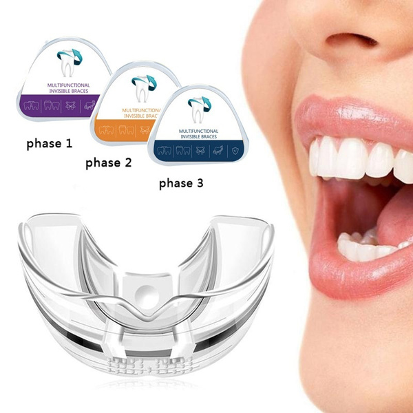 3 Phase Dental Orthodontic Teeth Corrector Braces Teeth Trainer Straighten Teeth Correct Myobrace For Adult Night Molar Stage Wish