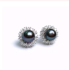 women earrings, Earring, black, Jewelry