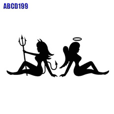 Car Sticker, Fashion, art, Angel
