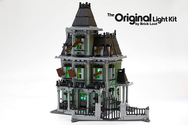 Brick Loot LED Lighting Kit for Lego Monster Haunted House - 10228 ...