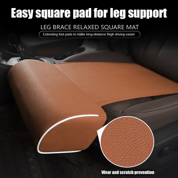 Car Seat Leg Foot Thigh Support Cushion Knee Pad Longer Universal  Accessories