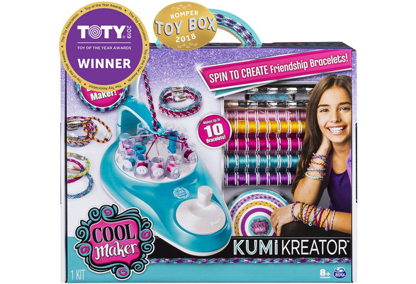 Cool Maker, KumiKreator Friendship Bracelet Maker Kit for Girls Age 8 & up  