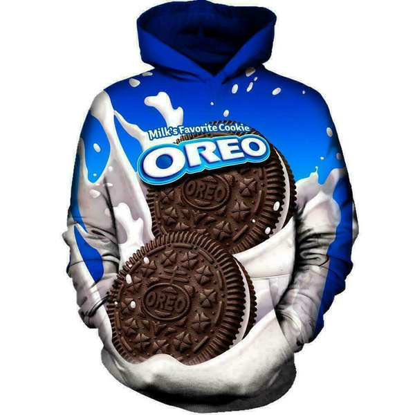 Womens/Mens Chocolate Cookies Funny 3D Print Casual Hoodie Sweatshirt Pullover 