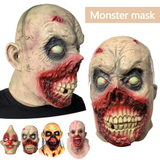 scary, zombiemask, doll, Masquerade