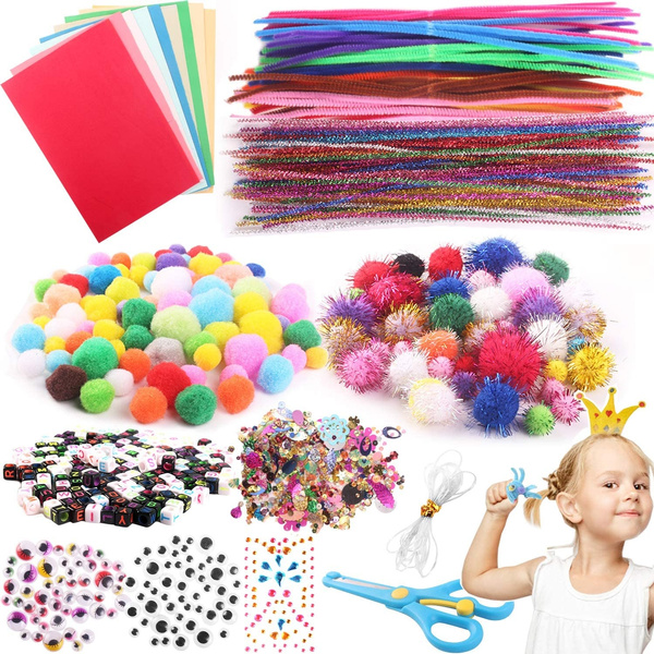 Arts And Crafts Supplies For Kids Girls,toddler Crafts Sensory Items 