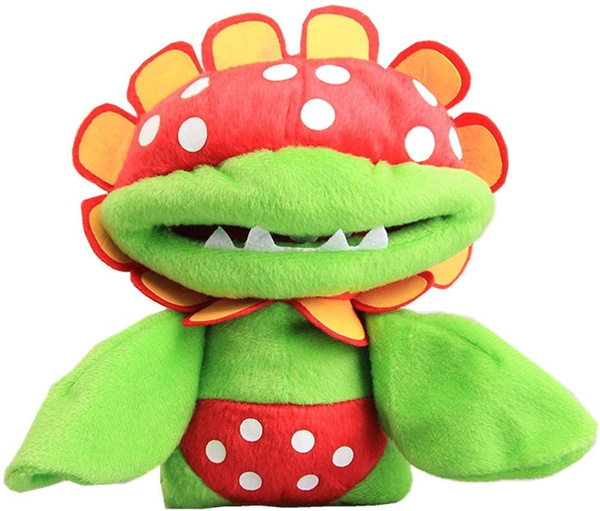 Moovi Super Mario Bros. Petey Piranha Plush Toy 7'' Stuffed Animal