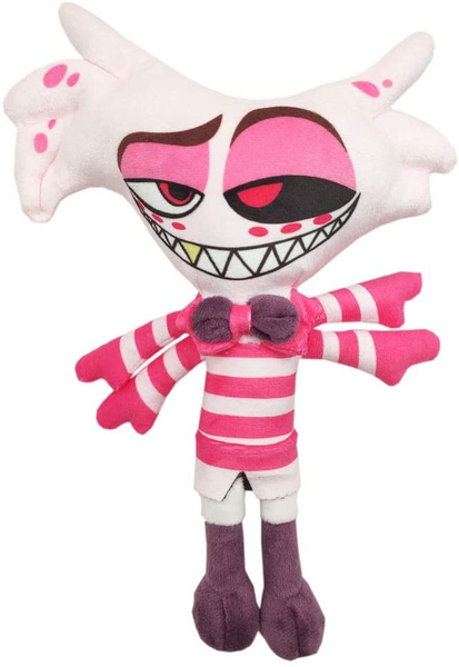 SYUSAMA Hazbin Hotel Angel Dust Plush Toys Soft Stuffed Dolls 10 inch ...