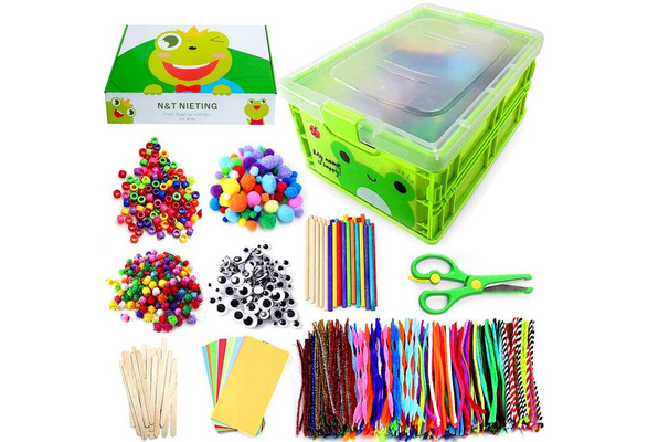 N&T NIETING 1212Pcs Arts and Crafts for Kids Ages 8-12 - DIY Kids