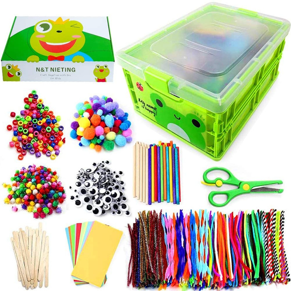 N&T NIETING 1212Pcs Arts and Crafts for Kids Ages 8-12 - DIY Kids