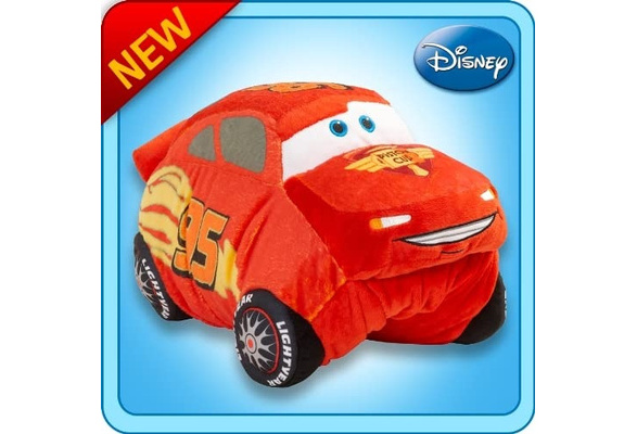 Lightning McQueen Pillow Pet - 16 Large Folding Plush Pillow