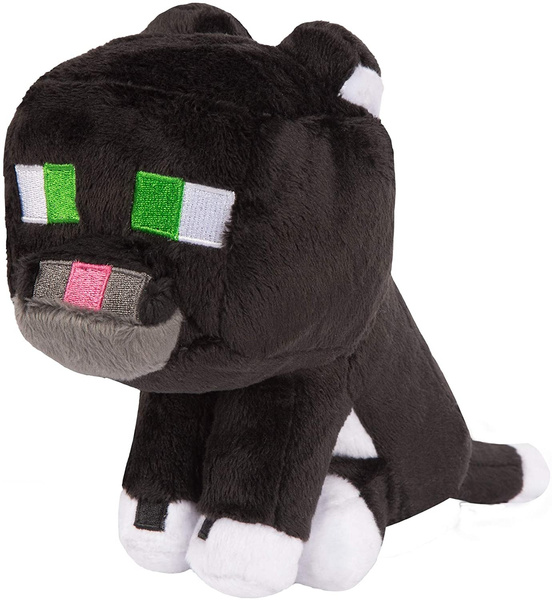 stuffed tuxedo cat