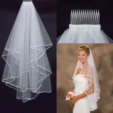 bridalmodeling, whiteweddingveil, Wedding Accessories, Bridal wedding