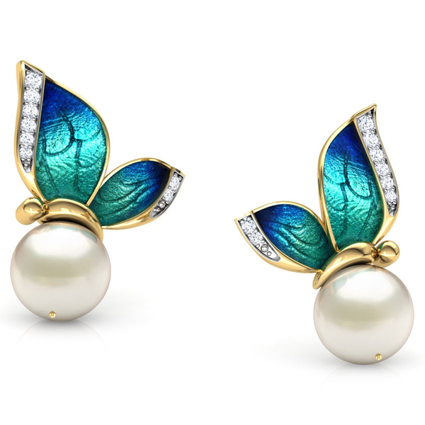 Caratlane butterfly outlet earrings