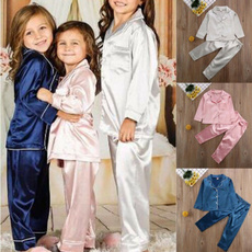 Toddler, Long Sleeve, satinsleepwear, babynightgown