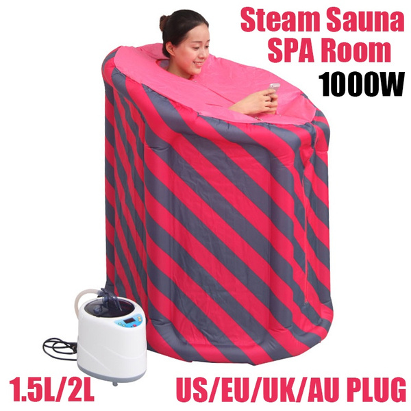Portable Therapeutic Steam Sauna Bath Home Spa Weight Loss