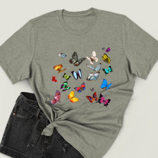 butterfly, cute, Tees & T-Shirts, Cotton Shirt