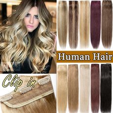 wigshumanhair, Hairpieces, Extensiones de cabello, Straight Hair