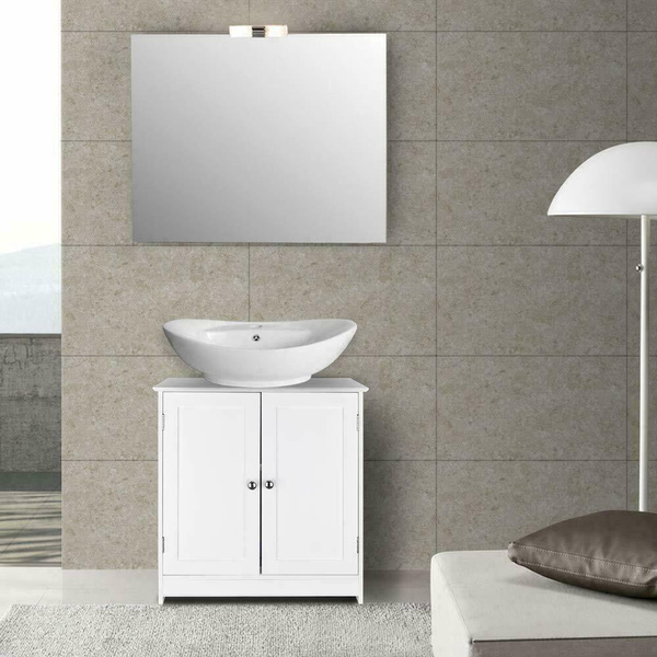 Sink Storage Bathroom Vanity, Pedestal Under Sink Vanity Cabinet