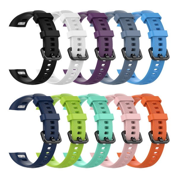 Soft Silicone Wriststrap Replacement Watchband Smart Watch Band