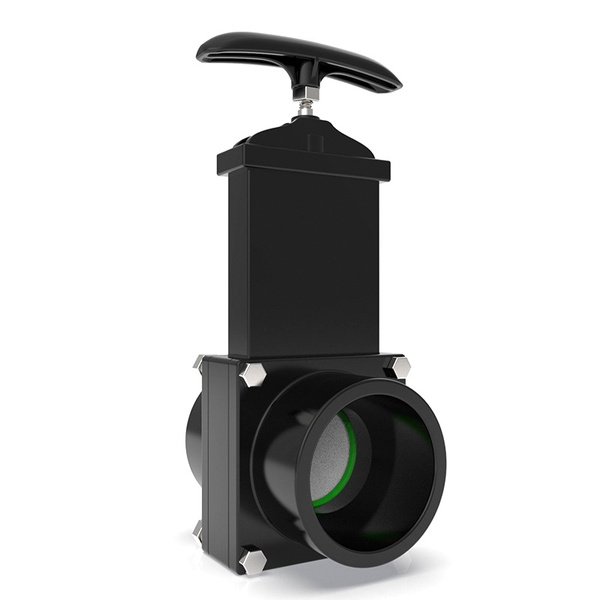 2" Trailer Dump Valve Waste Valve Rv Accessories with Plastic Handle Wish