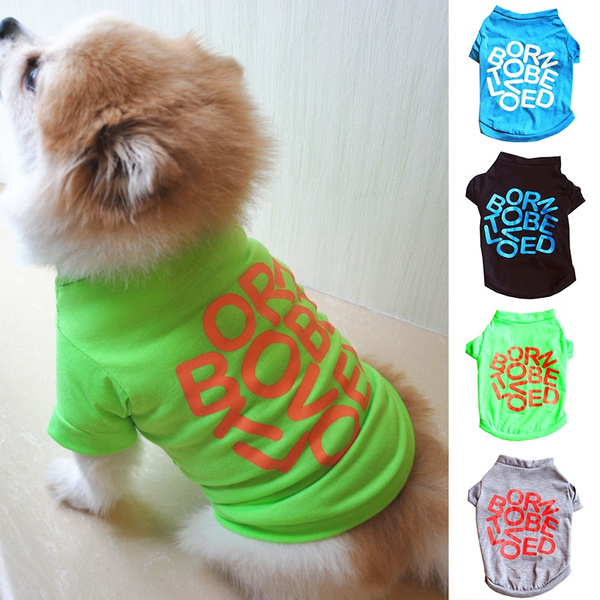 Pet Dog Clothes Cute Puppy Pet Costume Cotton Dog Clothing for Small ...