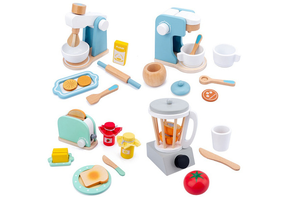 wooden toy food mixer