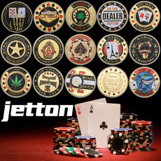 Collectibles, Poker, goldplatedcoin, Jewelry