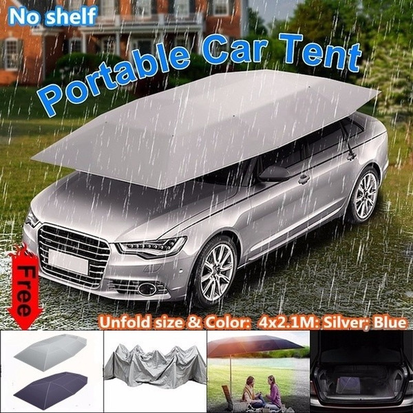 Tenda Parasole Auto Universale 4.2 X 2.1 M – Protezione UV E Impermeabile Per Esterni