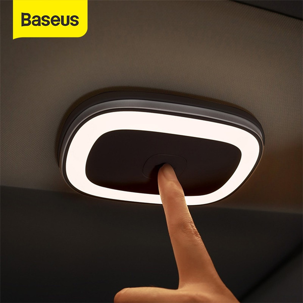 Baseus Car Led Night Light Touch Senor Roof Ceiling Magnet Lamp Automobile Interior Reading Dome Usb Charging Wish - Lights On The Ceiling Of Car