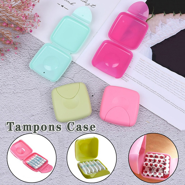 Women Portable Small Bag Personal Sanitary Napkin Tampons Holder Storage Bag 