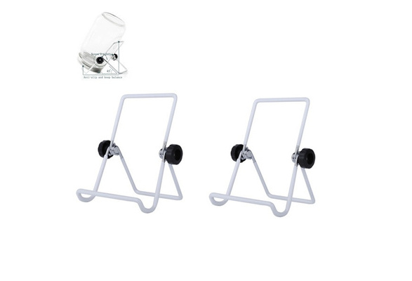 US_2Pcs_Sprouting Stand Foldable Non-slip Scaffolds Holders for Mason Jars Phone 
