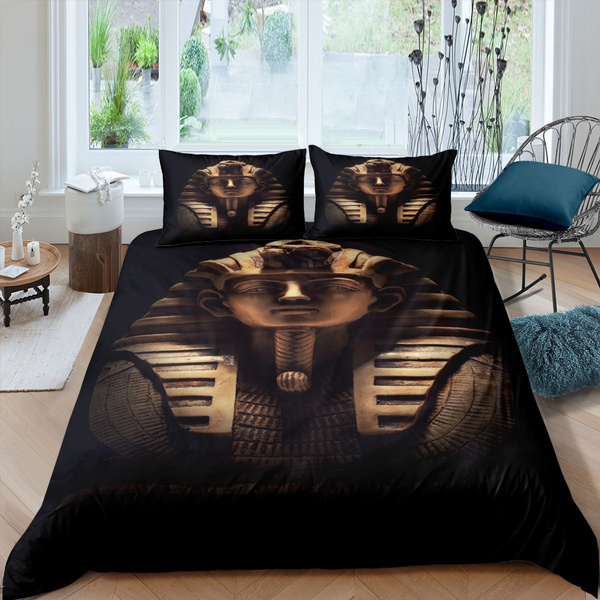 Egyptian Sphinx Duvet Cover Ancient, Easy Way To Put On King Size Duvet Cover In Egypt