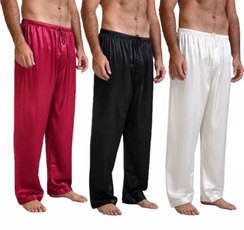 nightwear, trousers, pants, silkpant