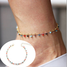bohemia, Tassels, Anklets, Colorful