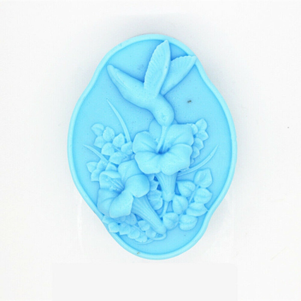 Soap Bird Mold Silicone Making Mould Candle Resin DIY Mold Hummingbird 
