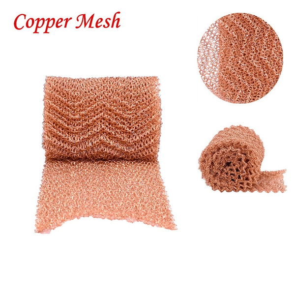 4 Wires Pure Copper Mesh Woven Filter Sanitary Food Grade Distillation Home Brew 