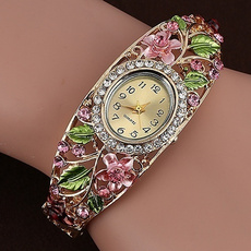 Flowers, Jewelry, wristwatch, Dress