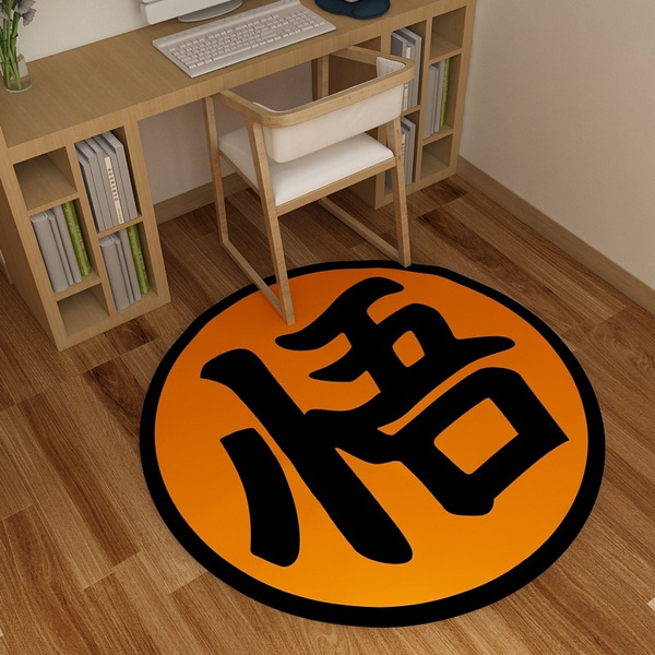 Anime Dragon Ball Z Velboa Floor Rug Carpet Bedroom Parlor Non-slip Chair Mat #4 