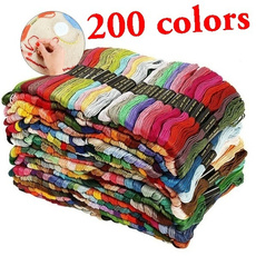 embroiderythread, Embroidery, Home & Living, multicolorcolor
