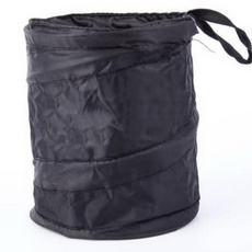 black, wastebasket, Cars, rubbishbin