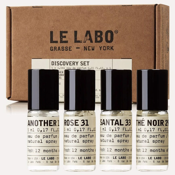 LE LABO EDP Eau De Parfum Discovery Set 4 X 5ml