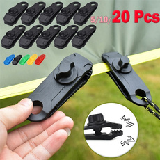 5/10/20 Pcs Heavy Duty Camping Tarp Clips Tent Awning Clamps with Thumb Screw Portable Tool