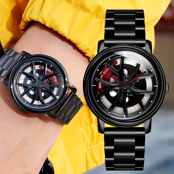 New Design Luminous Silicone Watch With Large Rotating Dial For Middle  School Students Sport Watch | SHEIN USA