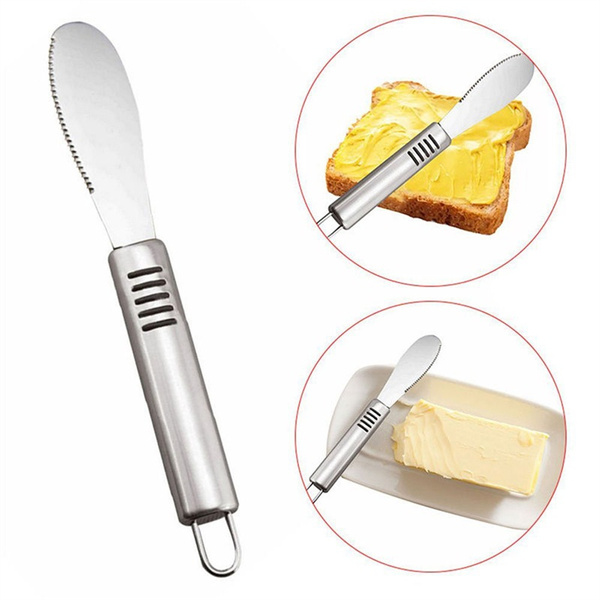 Sandwich Spreader Butter Knife Cheese Knives Stainless Steel Wide Blade