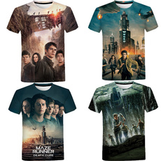 themazerunnerprint, Funny T Shirt, men's cotton T-shirt, themazerunner