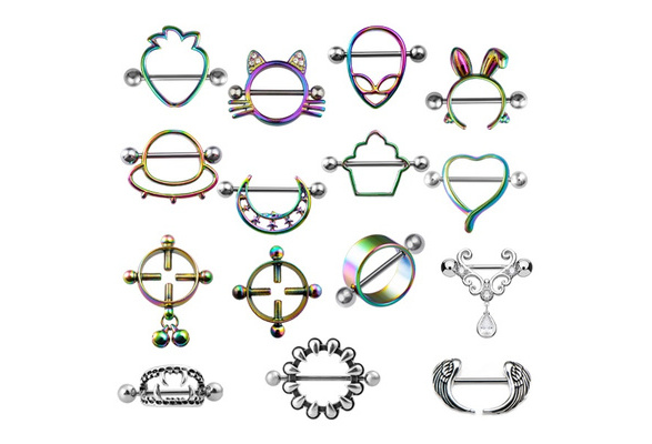 Rainbow on sale nipple bars