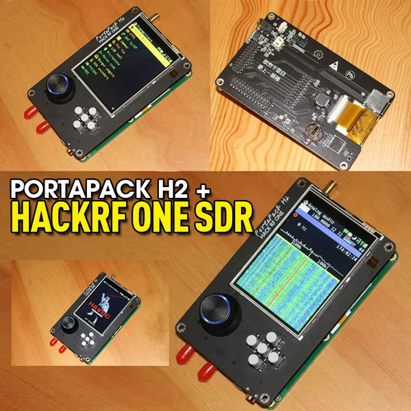 Portapack H2 Hackrf One Sdr 0 5ppm Gps Tcxo Havoc Firmware 3 2 Inch Lcd Wish