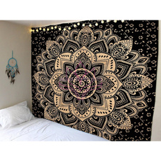 beachsheet, plantwalldecal, bohowallart, mandalawallhanging