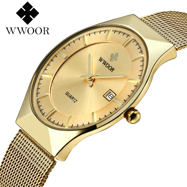 Luxury Square Gold Mens Watch Waterproof Business Putins Wristwatch By Wwoor  210527 From Xue08, $18.56 | DHgate.Com